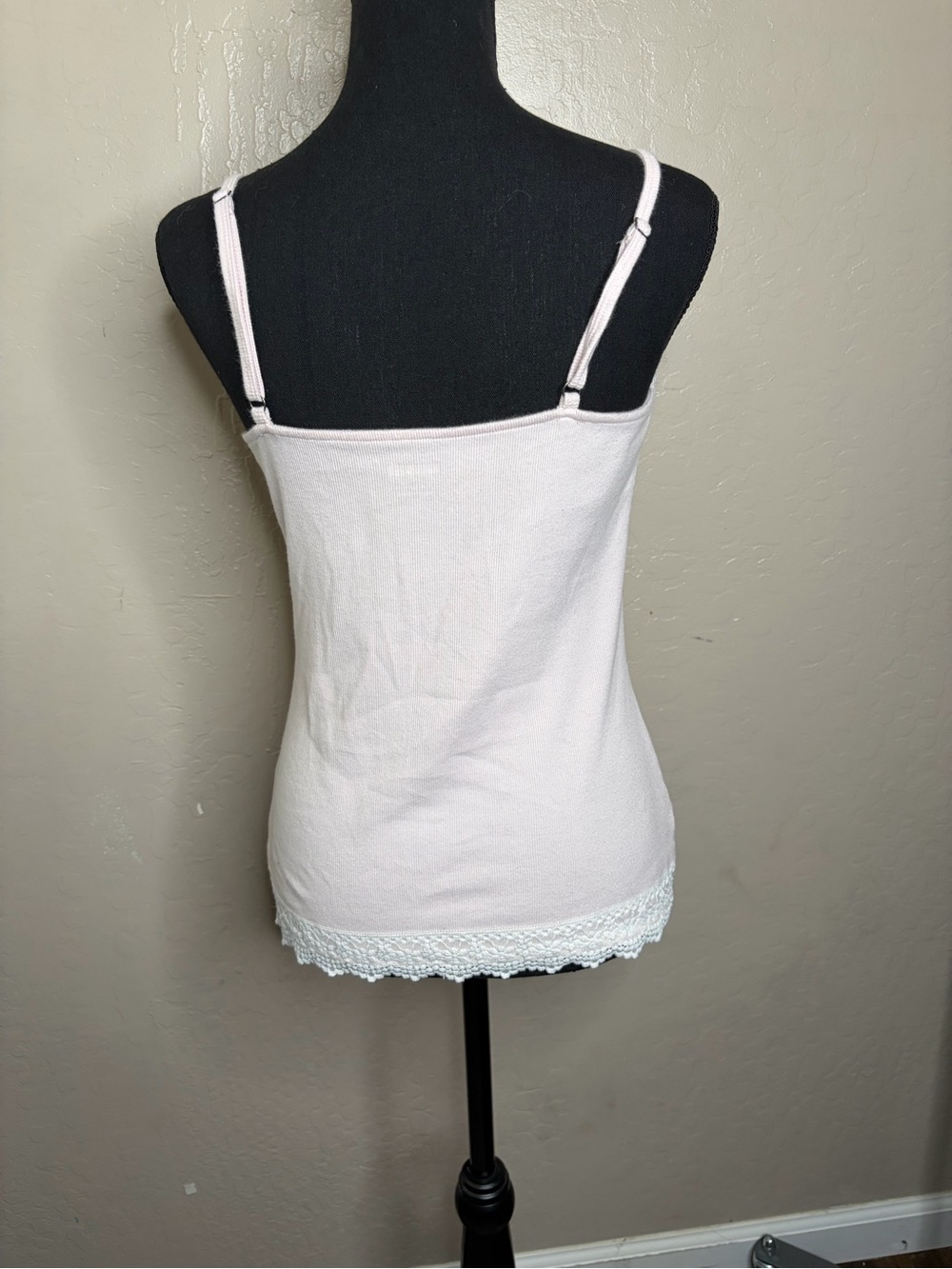 Hollister Pale Pink Ribbed Cami Tank - Picture 3 of 4